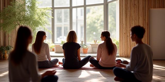 マインドフルネスワークショップの風景
